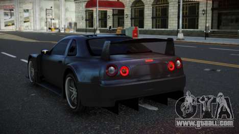 Nissan Skyline R34 Feoko for GTA 4