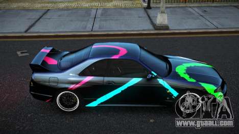 Nissan Skyline R33 Hacoley S14 for GTA 4