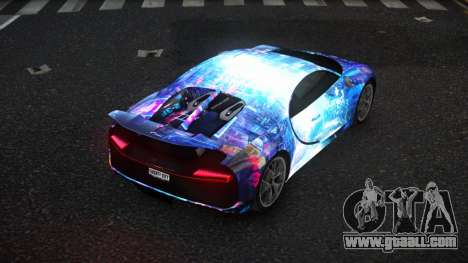 Bugatti Chiron Jesty S13 for GTA 4