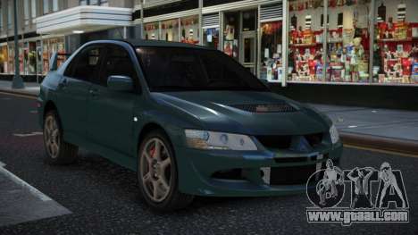 Mitsubishi Lancer Evolution VIII Qivuda for GTA 4