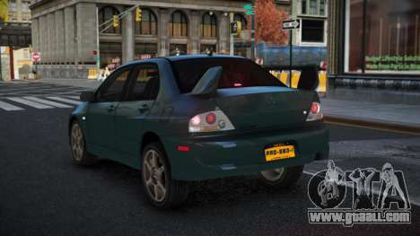 Mitsubishi Lancer Evolution VIII Qivuda for GTA 4