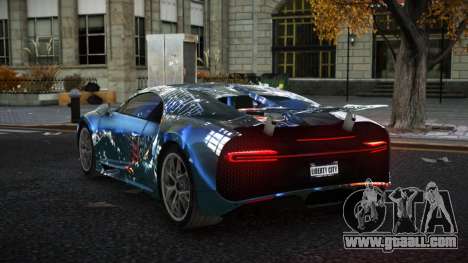 Bugatti Chiron Jesty S11 for GTA 4