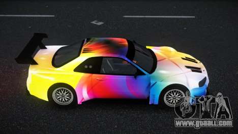 Nissan Skyline R34 Jagrao S12 for GTA 4