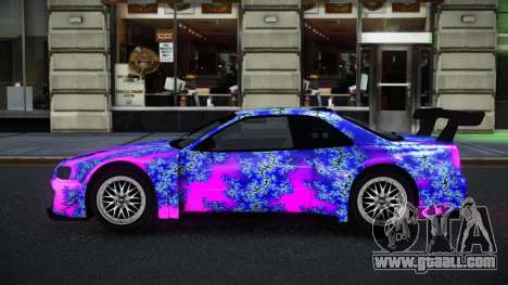 Nissan Skyline R34 Jagrao S2 for GTA 4