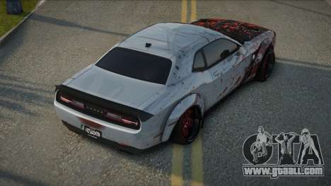 Dodge Challenger Hellcat Leyky for GTA San Andreas