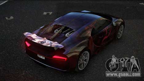 Bugatti Chiron Jesty S8 for GTA 4
