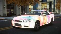 Nissan Skyline R34 Gaselly S12 for GTA 4