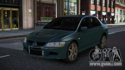 Mitsubishi Lancer Evolution VIII Qivuda for GTA 4
