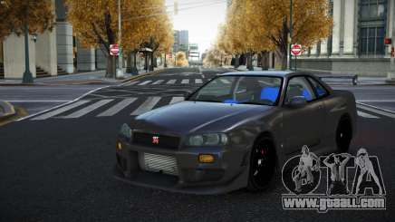 Nissan Skyline R34 Etet for GTA 4