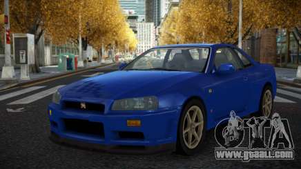 Nissan Skyline R34 Cuzdu for GTA 4