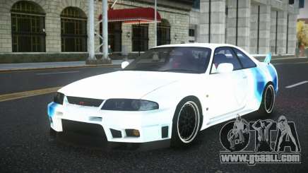 Nissan Skyline R33 Hacoley S7 for GTA 4
