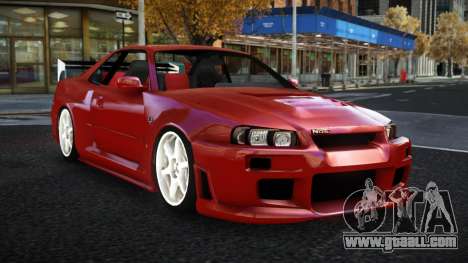 Nissan Skyline R34 Yaipo for GTA 4