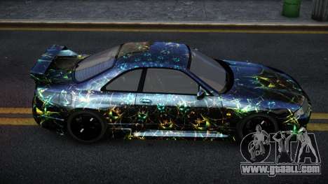 Nissan Skyline R33 Letyxis S11 for GTA 4