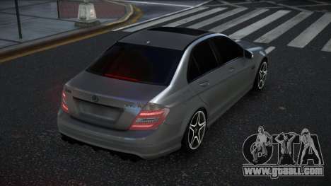 Mercedes-Benz C63 AMG Mivfibada for GTA 4