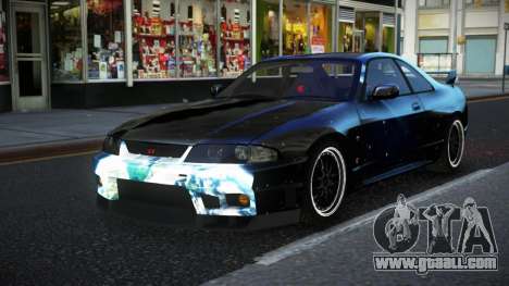 Nissan Skyline R33 Risic S11 for GTA 4
