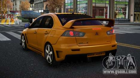Mitsubishi Lancer Evolution X Jigwus for GTA 4