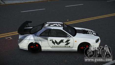 Nissan Skyline R34 Qoyawaqi for GTA 4
