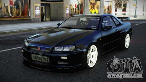 Nissan Skyline R34 Ruwi for GTA 4