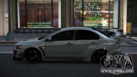 Mitsubishi Lancer Evolution X Iwit for GTA 4