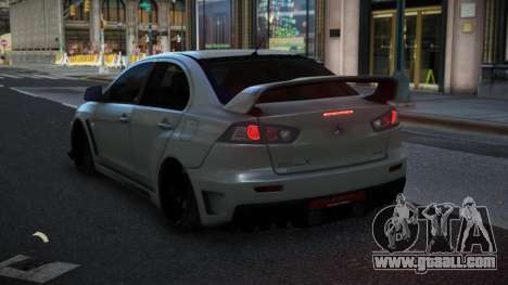Mitsubishi Lancer Evolution X Iwit for GTA 4