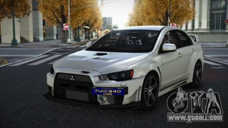 Mitsubishi Lancer Evolution X Juqdowoqa for GTA 4