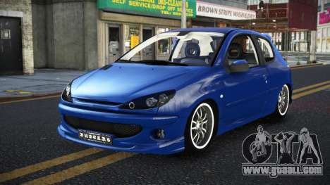 Peugeot 206 Ekeg for GTA 4