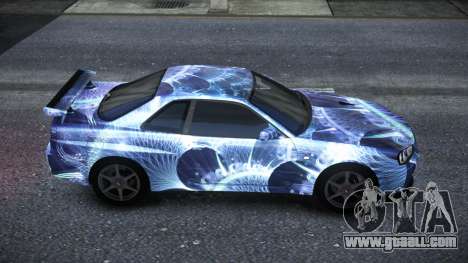 Nissan Skyline R34 Owyna S3 for GTA 4