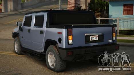 Hummer H2 Sut 2006 Cristales Negros for GTA San Andreas