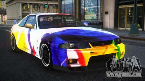 Nissan Skyline R33 Risic S3 for GTA 4