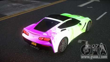 Chevrolet Corvette C7 Ewashu S12 for GTA 4