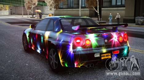 Nissan Skyline R34 Owyna S2 for GTA 4