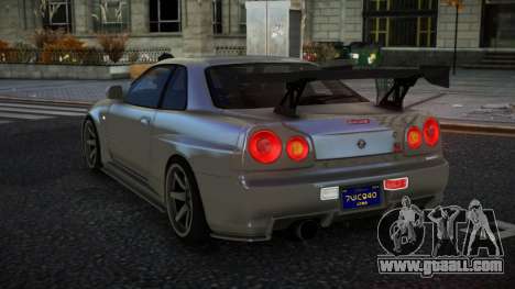 Nissan Skyline R34 Royabive for GTA 4