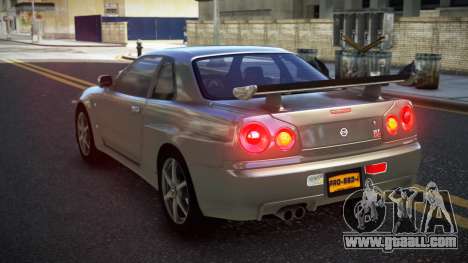 Nissan Skyline R34 Calosca for GTA 4