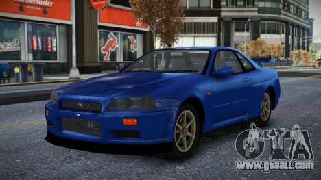 Nissan Skyline R34 Irer for GTA 4