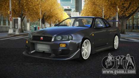 Nissan Skyline R34 Moxsijo for GTA 4