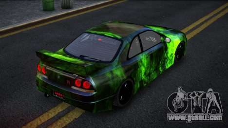 Nissan Skyline R33 Letyxis S14 for GTA 4