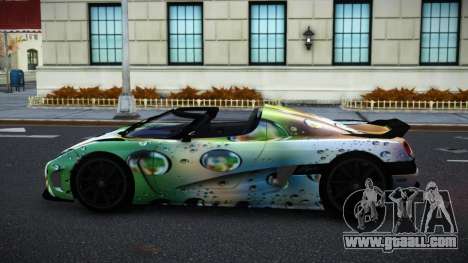 Koenigsegg Agera Jesca S8 for GTA 4