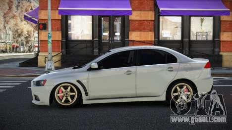 Mitsubishi Lancer Evolution X Nihtesuva for GTA 4