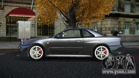 Nissan Skyline R34 Moxsijo for GTA 4