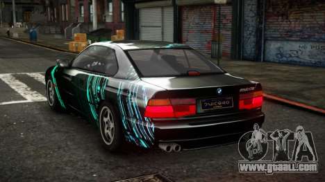 BMW 850CSi Saberon S13 for GTA 4