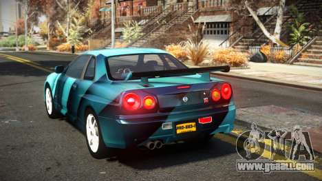 Nissan Skyline R34 Nehgan S3 for GTA 4