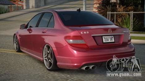 Mercedes-Benz C63 AMG 10th for GTA San Andreas