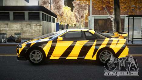 Nissan Skyline R34 Calosca S14 for GTA 4