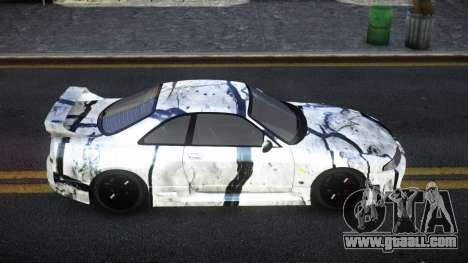 Nissan Skyline R33 Letyxis S8 for GTA 4