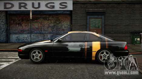 BMW 850CSi Saberon S6 for GTA 4