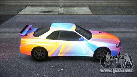 Nissan Skyline R34 Owyna S8 for GTA 4