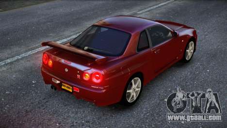 Nissan Skyline R34 Owyna for GTA 4