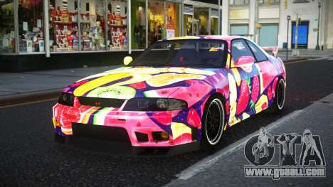 Nissan Skyline R33 Risic S2 for GTA 4