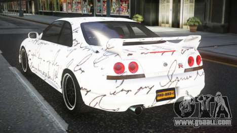 Nissan Skyline R33 Risic S13 for GTA 4