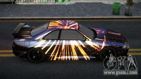 Nissan Skyline R33 Letyxis S12 for GTA 4